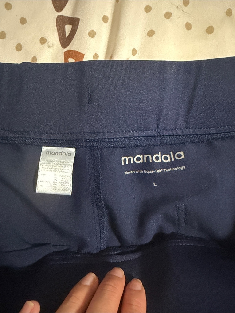 Women’s Navy Blue Scrub Jogger Pants - Professional Lightweight Set - Picture 7 of 8